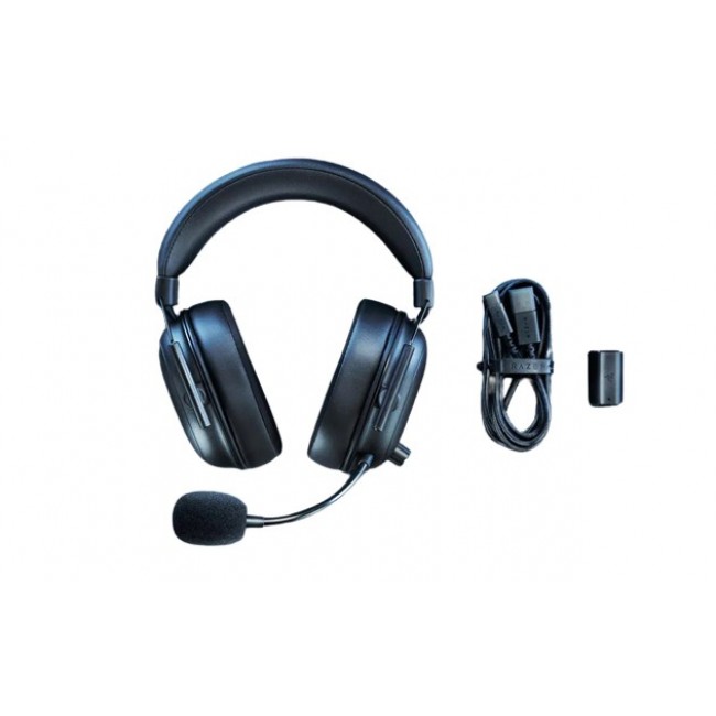 Razer BLACKSHARK V2 HYPERSPEED Headset Wired & Wireless Head-band Gaming USB Type-A Bluetooth Black Razer BLACKSHARK V2 HYPERSPEED Headset Wired & Wireless Head-band Gaming USB Type-A Bluetooth Black