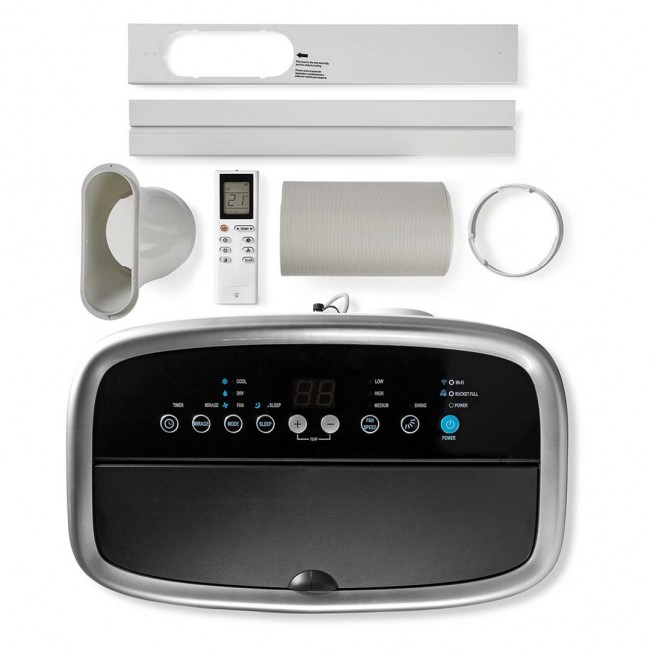 Nedis WIFIACMB1WT14 air purifier 65 dB 1610 W White Nedis WIFIACMB1WT14 air purifier 65 dB 1610 W White