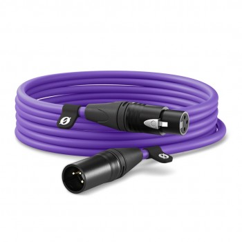 R DE XLR-6 audio cable 6 m Purple