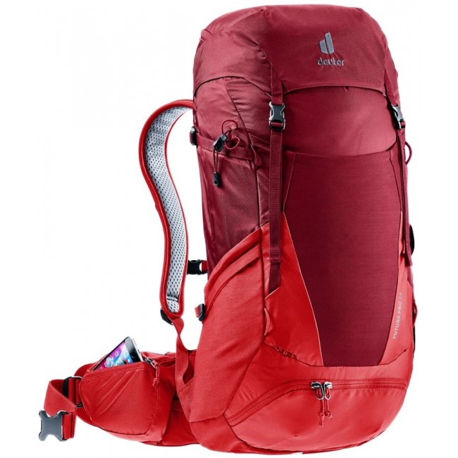 Deuter Futura PRO 36 Women's hiking backpack Red