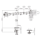 Gembird MA-D2-01 monitor mount / stand 81.3 cm (32 Gembird MA-D2-01 monitor mount / stand 81.3 cm (32