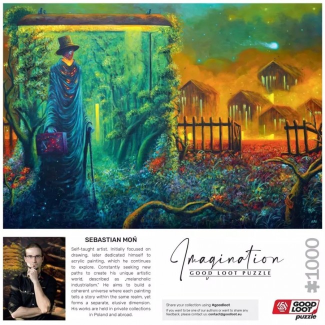Puzzle Good Loot Imagination - Sebastian Mo : Stationary Traveller II 1000 pc(s)