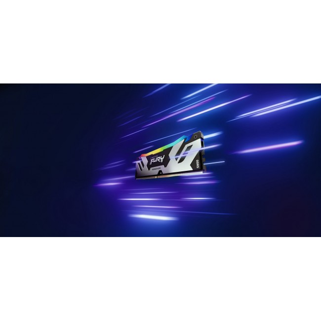 Kingston Technology FURY 16GB 7200MT/s DDR5 CL38 DIMM (Kit of 2) Renegade RGB XMP Kingston Technology FURY 16GB 7200MT/s DDR5 CL38 DIMM (Kit of 2) Renegade RGB XMP