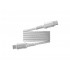 Havit CB6297 - Magnetic cable USB type C to USB type C, 1m (white)