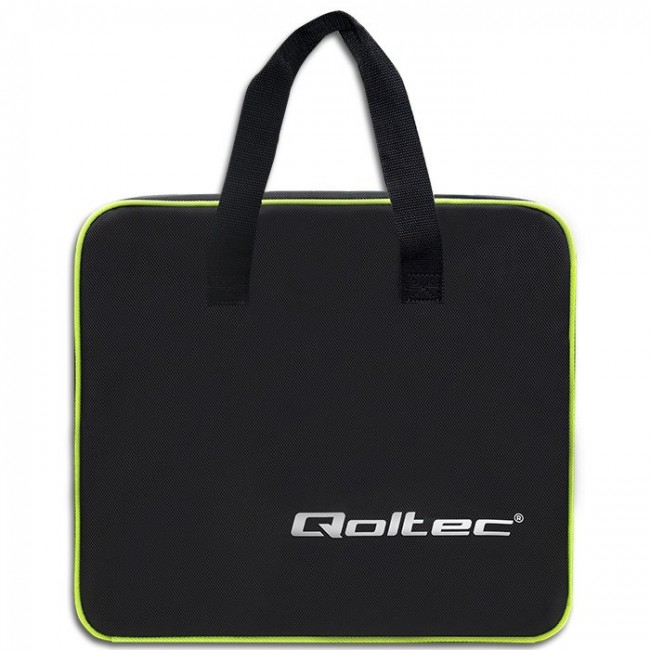 Qoltec Mobile EV Car Charger Adjustable 2in1 Type2 | 11kW | CEE 5 PIN | LCD | 3 phases | Portable | Wallbox | 5m