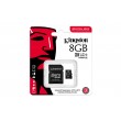 Kingston Technology 8GB microSDHC Industrial C10 A1 pSLC Card + SD Adapter Kingston Technology 8GB microSDHC Industrial C10 A1 pSLC Card + SD Adapter
