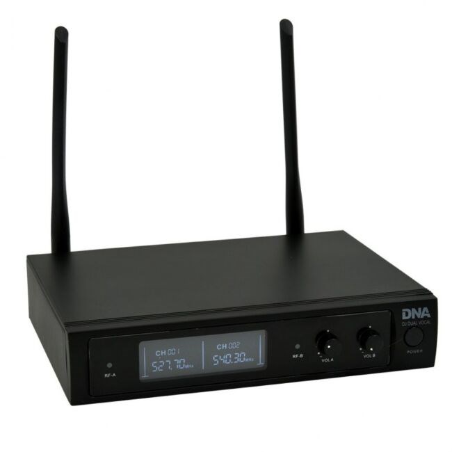 DNA DJ DUAL VOCAL - wireless vocal microphone