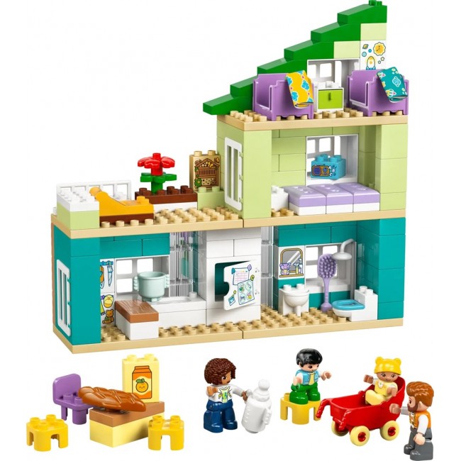 LEGO DUPLO 10470 3 in 1 Modern Family House with Figures
