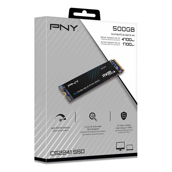 PNY CS2241 1TB M.2 NVME PCI Express 4.0 3D NAND