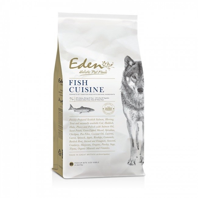 EDEN 80/20 Fish Cuisine Medium & Large - dry dog food - 12kg