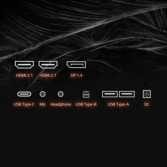 GIGABYTE AORUS FO32U 31.5 UHD Gaming Monitor - 3840 x 2160 (UHD), 165Hz, 0.03ms, 250 cd/m2, FreeSync Premium Pro, DisplayHDR True Black 400, HDMI 2.1, Displayport 1.4