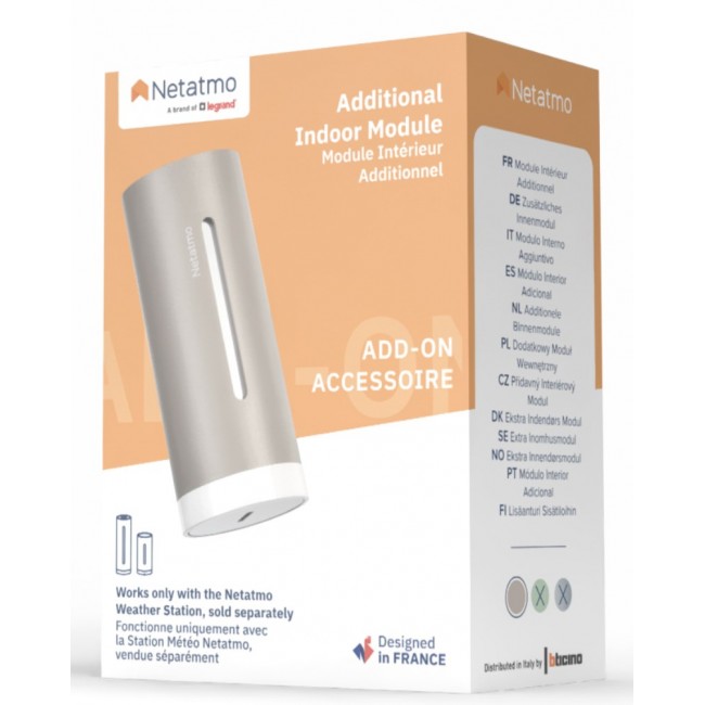 Netatmo NIM-S-WW digital weather station Sand Battery Netatmo NIM-S-WW digital weather station Sand Battery