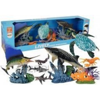 Marine Animal Set Movable Parts 7104