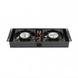 Extralink Cooling unit 2 fans, with cable for thermostat Extralink Cooling unit 2 fans, with cable for thermostat