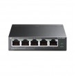 TP-Link 5-Port 10/100Mbps Desktop PoE Switch with 4-Port
