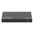 Manhattan 4K@60Hz 3-Port HDMI Switch, Switches Between Three HDMI Inputs on One HDMI Output (3x1), 18G, Automatic and Manual Switching, IR Remote Control, Black