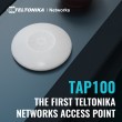 Teltonika Accesspoint TAP100 2x1 Wi-Fi 4 300Mbit 1x 10/100 15W PoE - Access Point - 0,1 Gbps 300 Mbit/s White Power over Ethernet (PoE)
