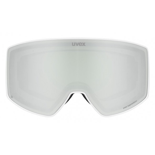 Uvex Skibrille scenic FM winter sport goggles Black Men White Spherical lens