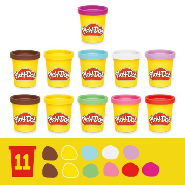 Play-Doh Super Slice Cake Play Kitchen Set Modeling clay playset 624 g Multicolour