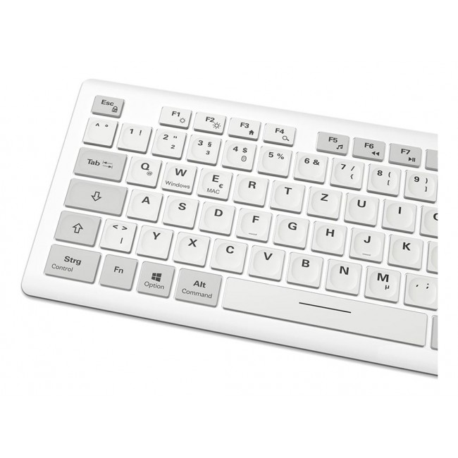 Sharkoon OfficePal K30W wh keyboard Home/Office USB QWERTZ German White Sharkoon OfficePal K30W wh keyboard Home/Office USB QWERTZ German White