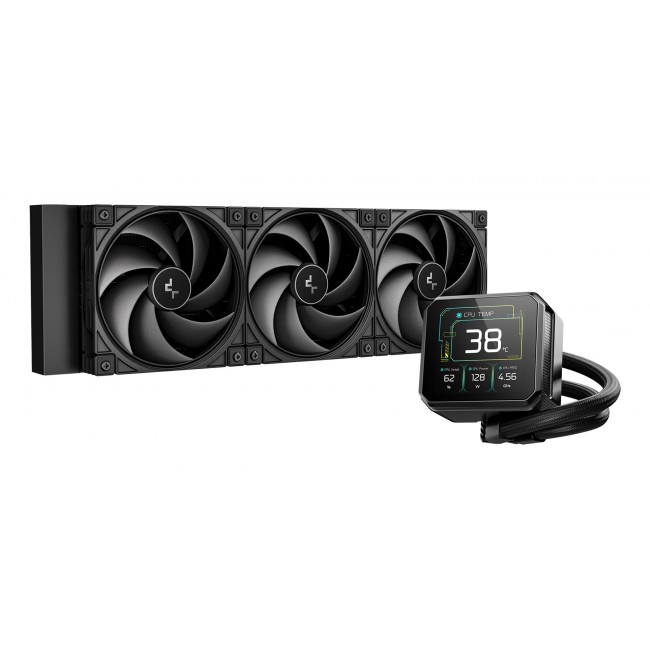 DeepCool Spartacus 360 Processor Liquid cooling kit 12 cm Black DeepCool Spartacus 360 Processor Liquid cooling kit 12 cm Black