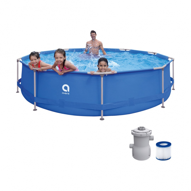 AVENLI Round Frame Swimming Pool 366x76 Set AVENLI Round Frame Swimming Pool 366x76 Set