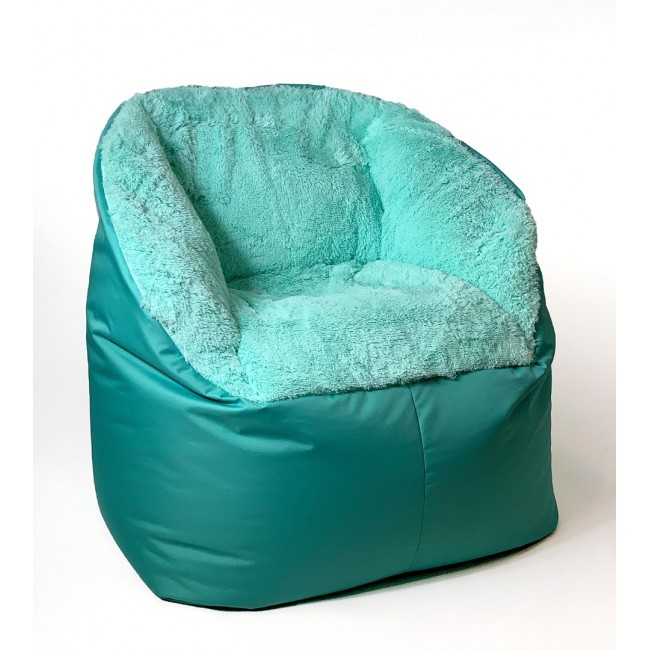 Sako sack pouf Fluffy mint XXL 140 x 90 cm