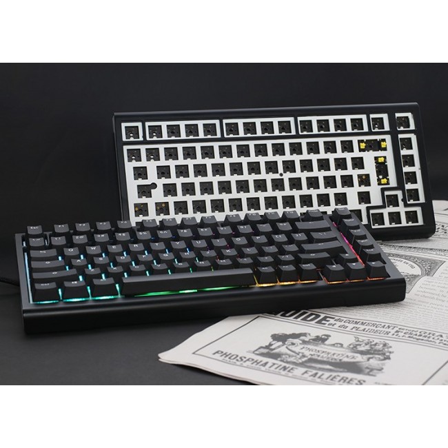 Ducky Tinker 75 keyboard Gaming USB German Black