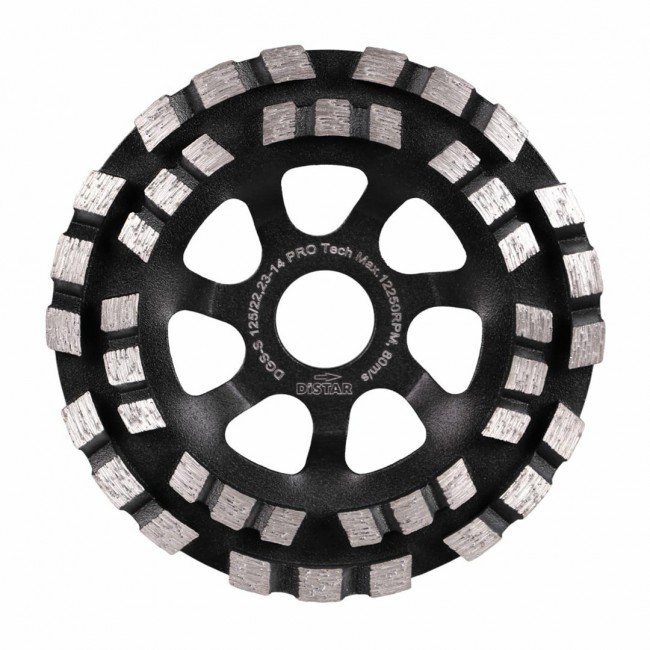 DISTAR PRO TECH CUP WHEEL 125 x 22.23mm DISTAR PRO TECH CUP WHEEL 125 x 22.23mm