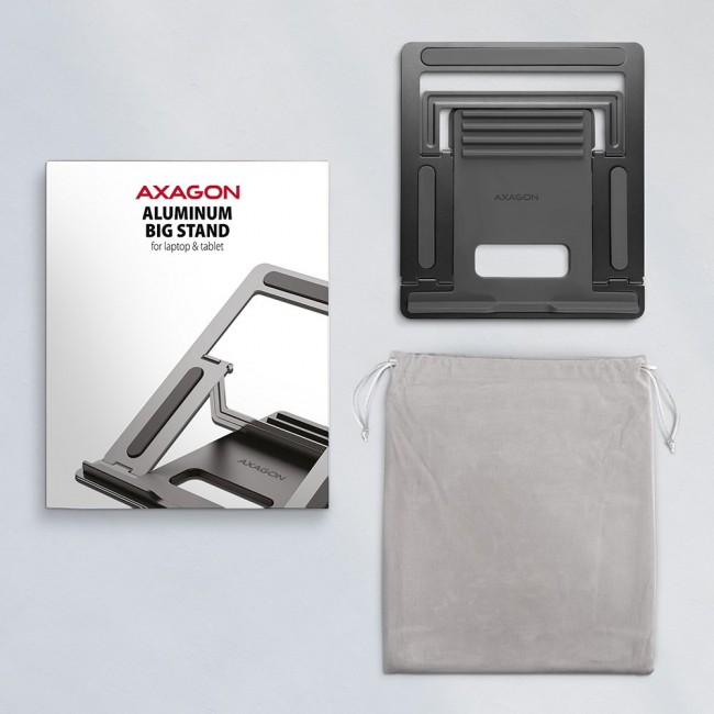 Axagon STND-L laptop stand Grey 40.6 cm (16 Axagon STND-L laptop stand Grey 40.6 cm (16