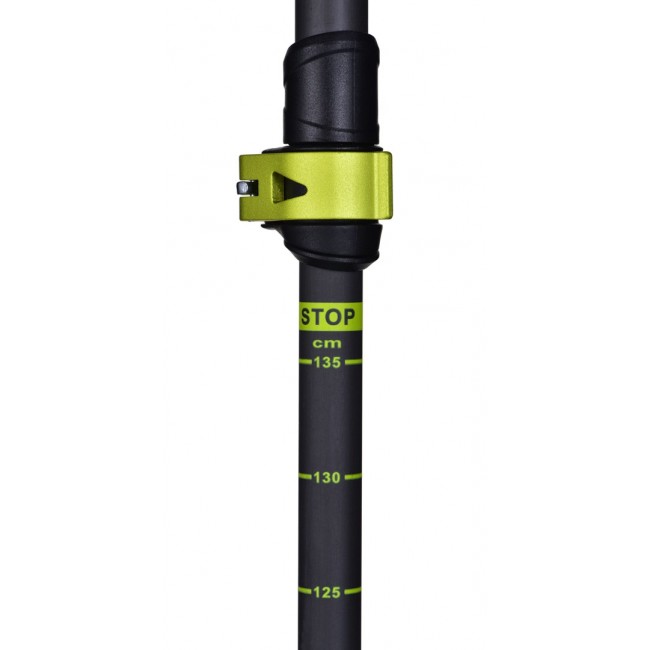 VIKING CARBO LITE TREKKING POLES BLACK/LIME VIKING CARBO LITE TREKKING POLES BLACK/LIME