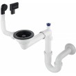 Siphon for 1-bowl granite sink - Space-Saver Siphon for 1-bowl granite sink - Space-Saver