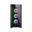 COUGAR Midi Tower Case Duoface Pro ARGB, Black