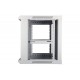 Extralink Rackmount cabinet 9U 600x450 Gray wall mounted