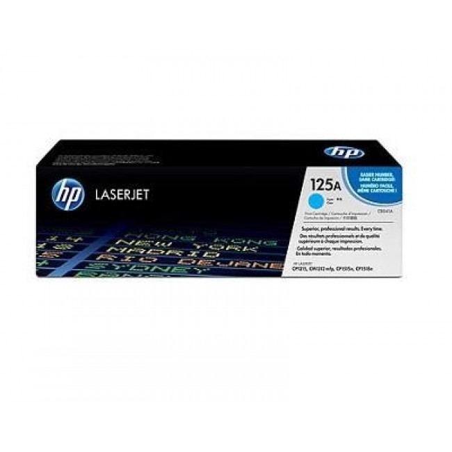 HP 125A - cyan - original - LaserJet - HP 125A - cyan - original - LaserJet -