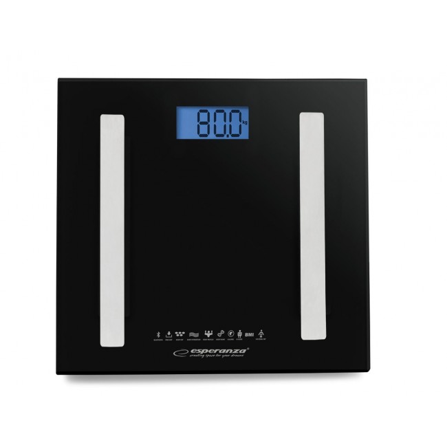Esperanza EBS016K personal scale Electronic personal scale Square Black Esperanza EBS016K personal scale Electronic personal scale Square Black
