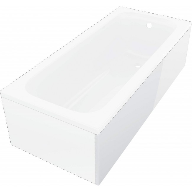 Prizma 150 cm Bath Panel - Long Side Prizma 150 cm Bath Panel - Long Side
