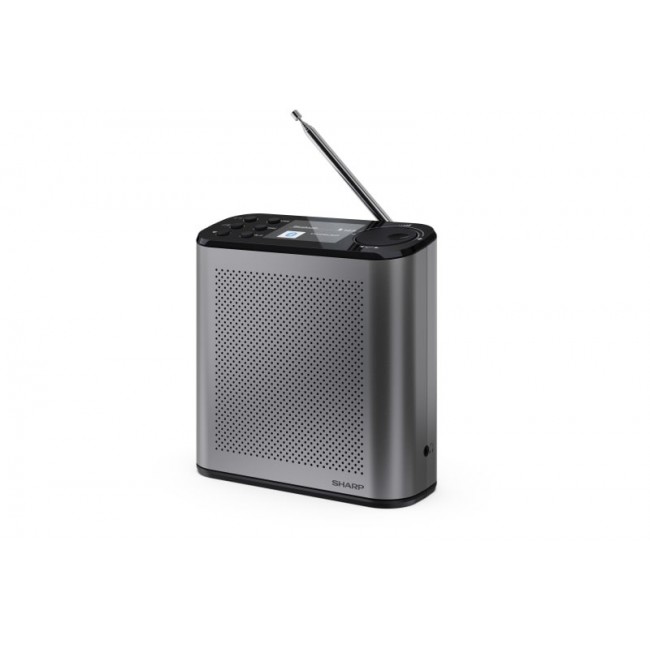 Sharp Osaka Portable Digital Grey Sharp Osaka Portable Digital Grey