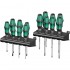 WERA screwdriver set 14pcs. + 2 hangers