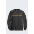 Koszulka Carhartt Dearborn Relaxed LS Logo CARBON