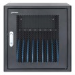 Manhattan Laptop Charging Cabinet Desktop via AC Adapter (EU) 10-bay, Install device's AC Adapter (power cables) into unit, Suitable for ALL laptops (to 16
