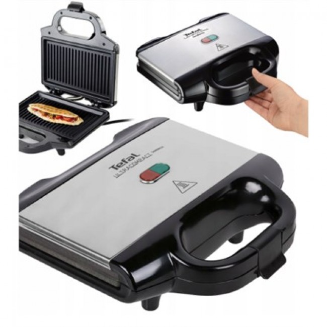 Tefal SM1572 sandwich maker 700 W Black, Stainless steel