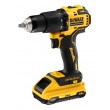 DeWALT DCD709D2T-QW drill 1650 RPM 1.6 kg Black, Yellow