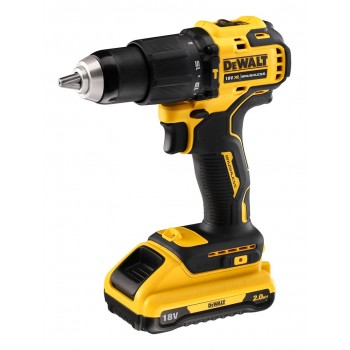 DeWALT DCD709D2T-QW drill 1650 RPM 1.6 kg Black, Yellow