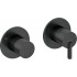Shower mixer with shower switch - horizontal