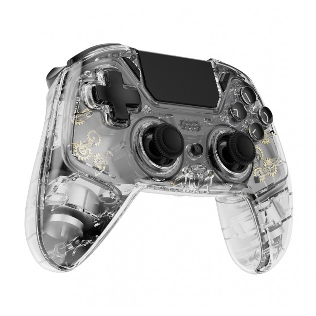 Deltaco Gaming GAM-169-T Gaming Controller Transparent Bluetooth/USB Gamepad Android, Nintendo Switch, PC, PlayStation 4, iOS Deltaco Gaming GAM-169-T Gaming Controller Transparent Bluetooth/USB Gamepad Android, Nintendo Switch, PC, PlayStation 4, iOS