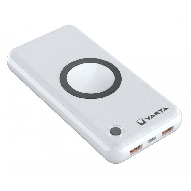 Varta 57909 101 111 power bank Lithium Polymer (LiPo) 20000 mAh Wireless charging White
