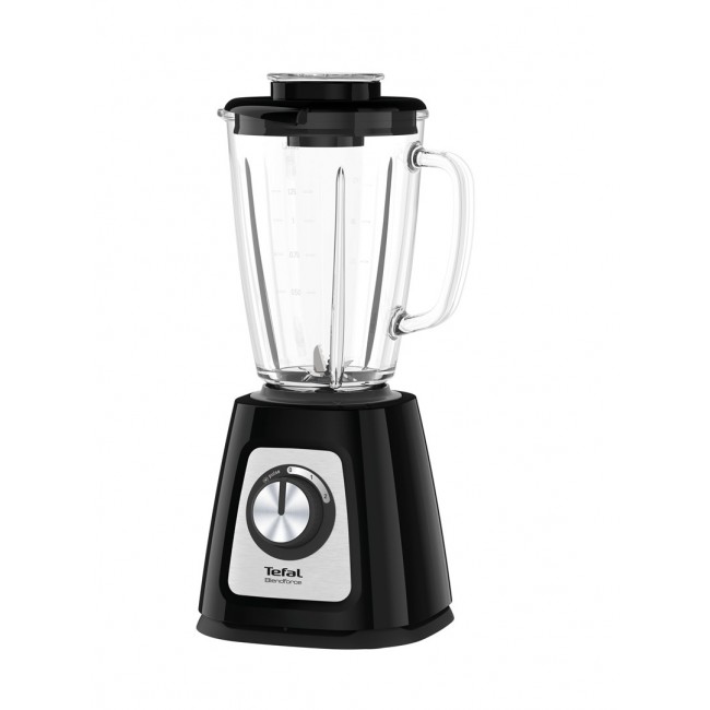 Tefal BlendForce II BL4358 blender 1.25 L Tabletop blender 800 W Black, Brushed steel Tefal BlendForce II BL4358 blender 1.25 L Tabletop blender 800 W Black, Brushed steel