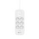 Belkin Connect White 6 AC outlet(s) 2 m