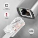 AXAGON ADE-TXCA Gigabit Ethernet Adapter, USB-C + USB-A - Titanium Grey AXAGON ADE-TXCA Gigabit Ethernet Adapter, USB-C + USB-A - Titanium Grey
